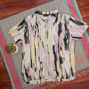 Colorful Button down